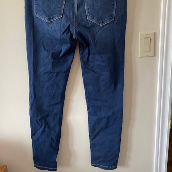 Flying Monkey – navy blue denim- Slim-Fit High Mid Jeans Size 31 - Picture 5 of 8